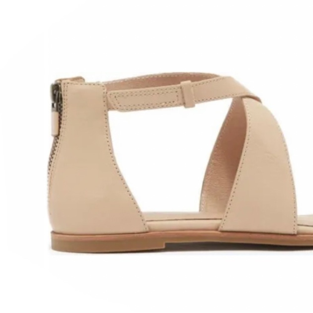 Eileen Fisher Cici Leather Sandal - Picture 6 of 7